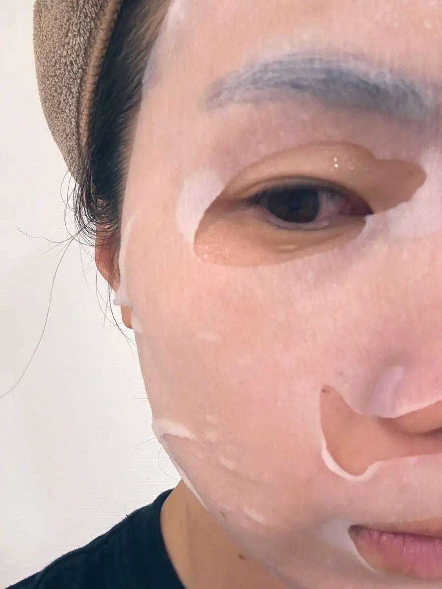 プレミアムルルルン 桃ウーロン(桃烏龍茶の香り)/ルルルン/シートマスク・パックを使ったクチコミ(2枚目)