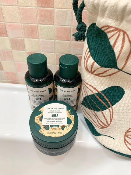 SB ヘアケア トライアル キット/THE BODY SHOP/ヘアケア・スタイリングを使ったクチコミ(2枚目)