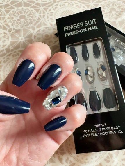 ネイルチップ(シールタイプ)/FINGER SUIT/ネイルチップ・パーツを使ったクチコミ(5枚目)