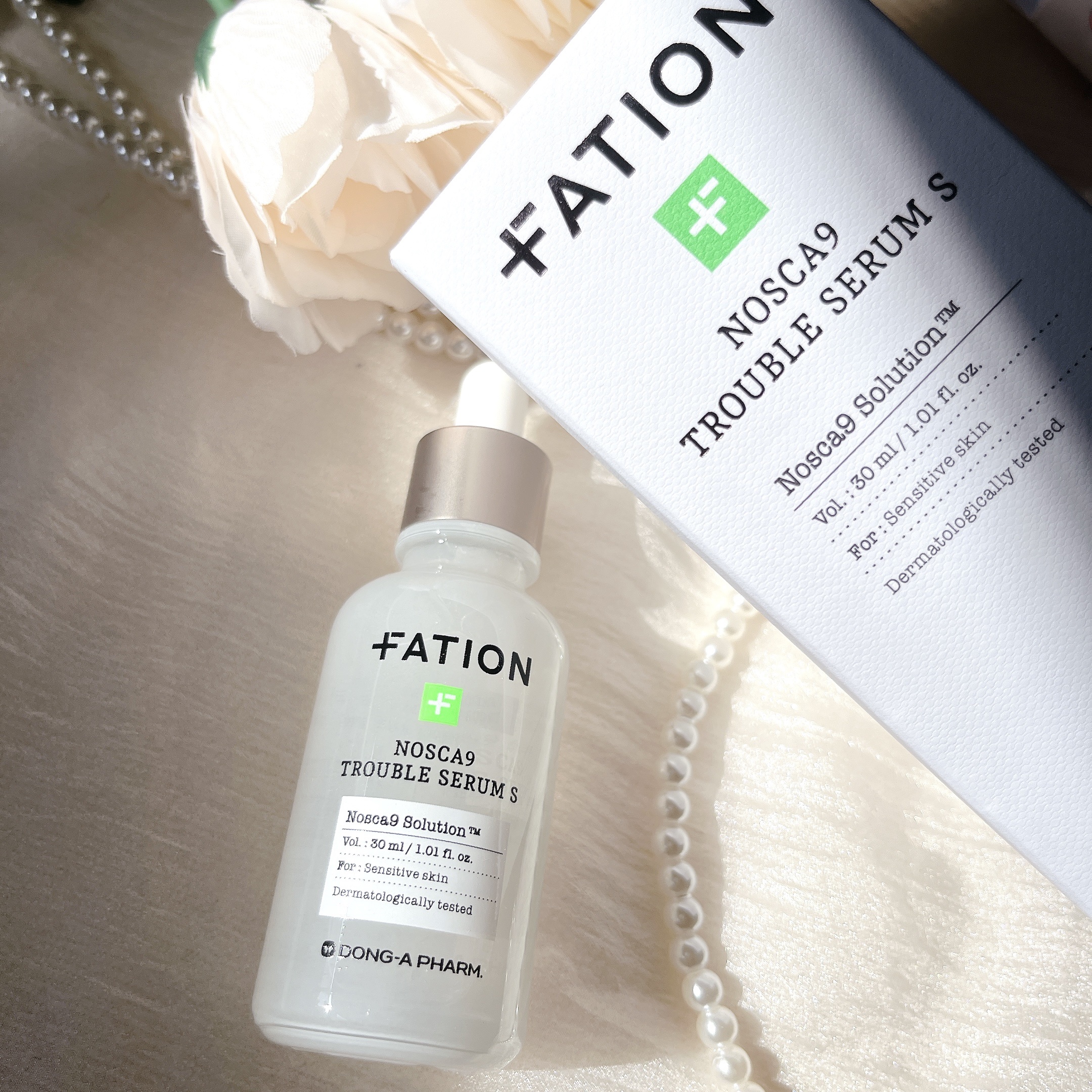 ノスカナイントラブルセラムS 30ml/FATION/美容液を使ったクチコミ（2枚目）