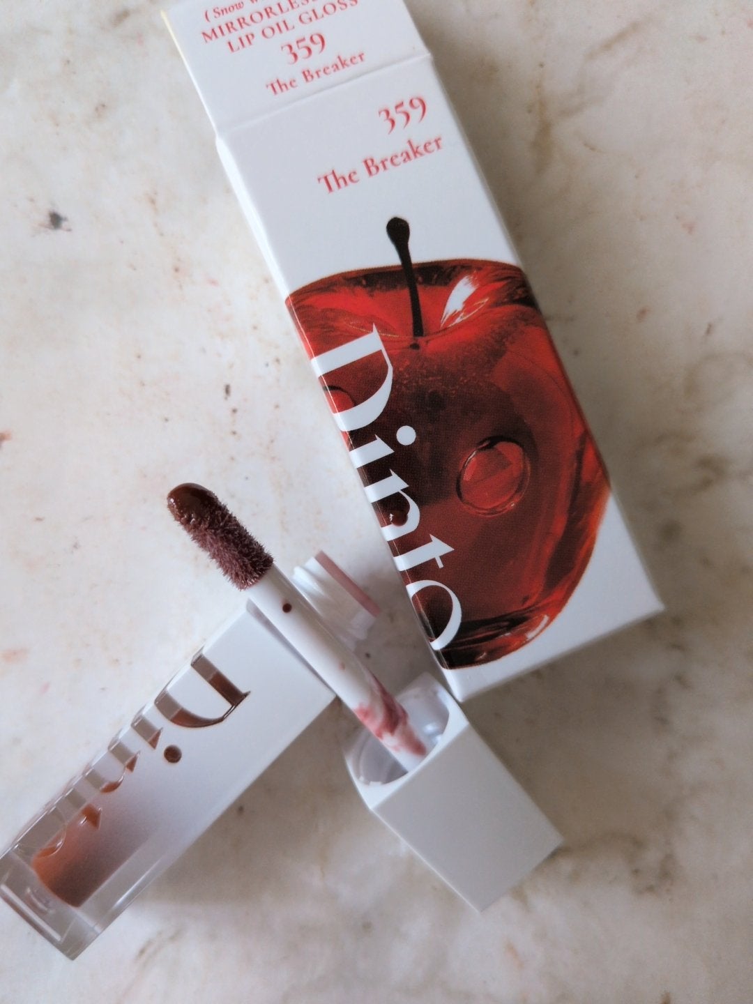 ディープキスド プランピング リップエナメル/Dinto/リップグロスを使ったクチコミ(5枚目)