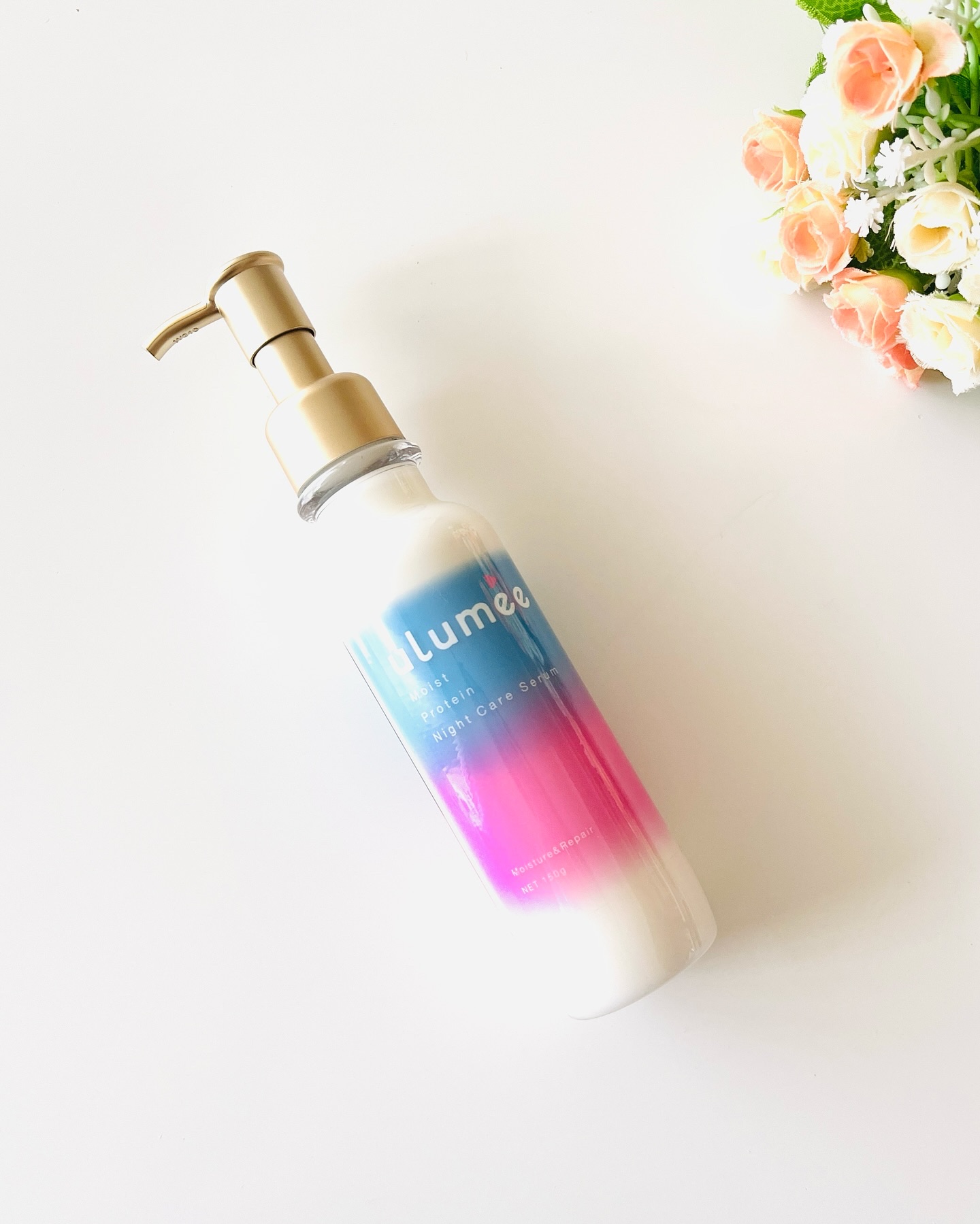 モイストプロテイン ナイトケアセラム/ulumee/アウトバストリートメントを使ったクチコミ（1枚目）