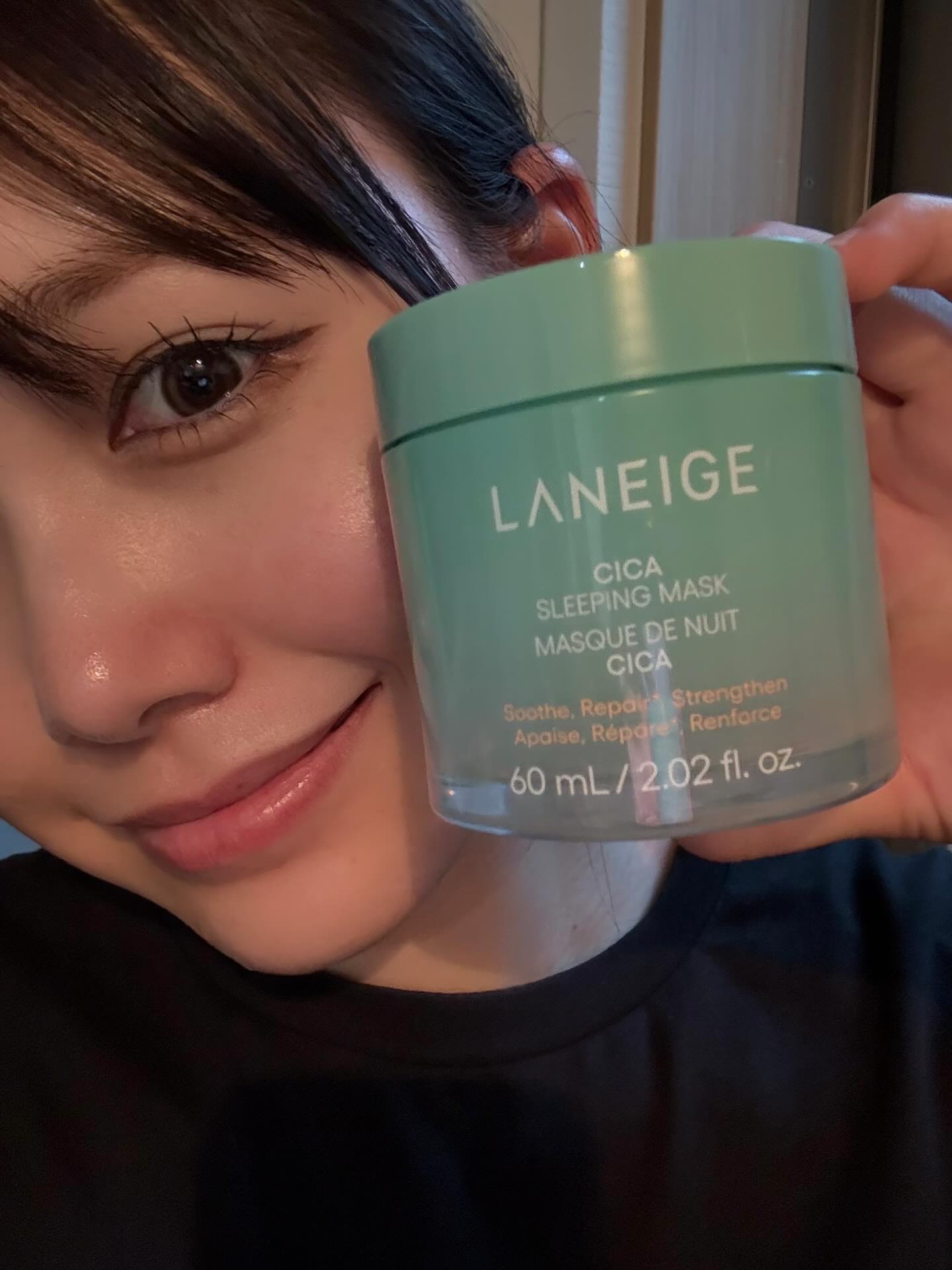 シカスリーピングマスク N/LANEIGE/フェイスクリームを使ったクチコミ（1枚目）