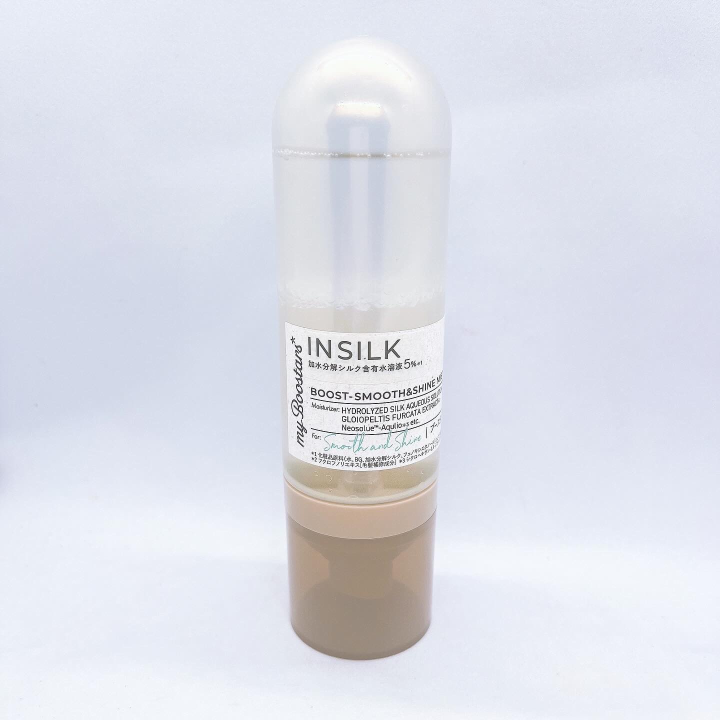 マイブースターズ インシルク ブースターミスト/マイブースターズ/アウトバストリートメントを使ったクチコミ（1枚目）