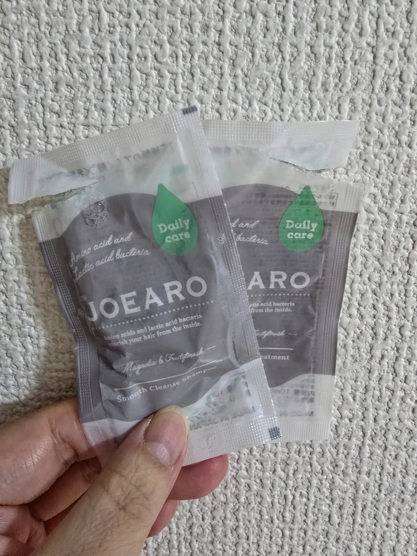 スムースクレンズシャンプー/スムーススリークトリートメント/JOEARO/市販シャンプーを使ったクチコミ(1枚目)