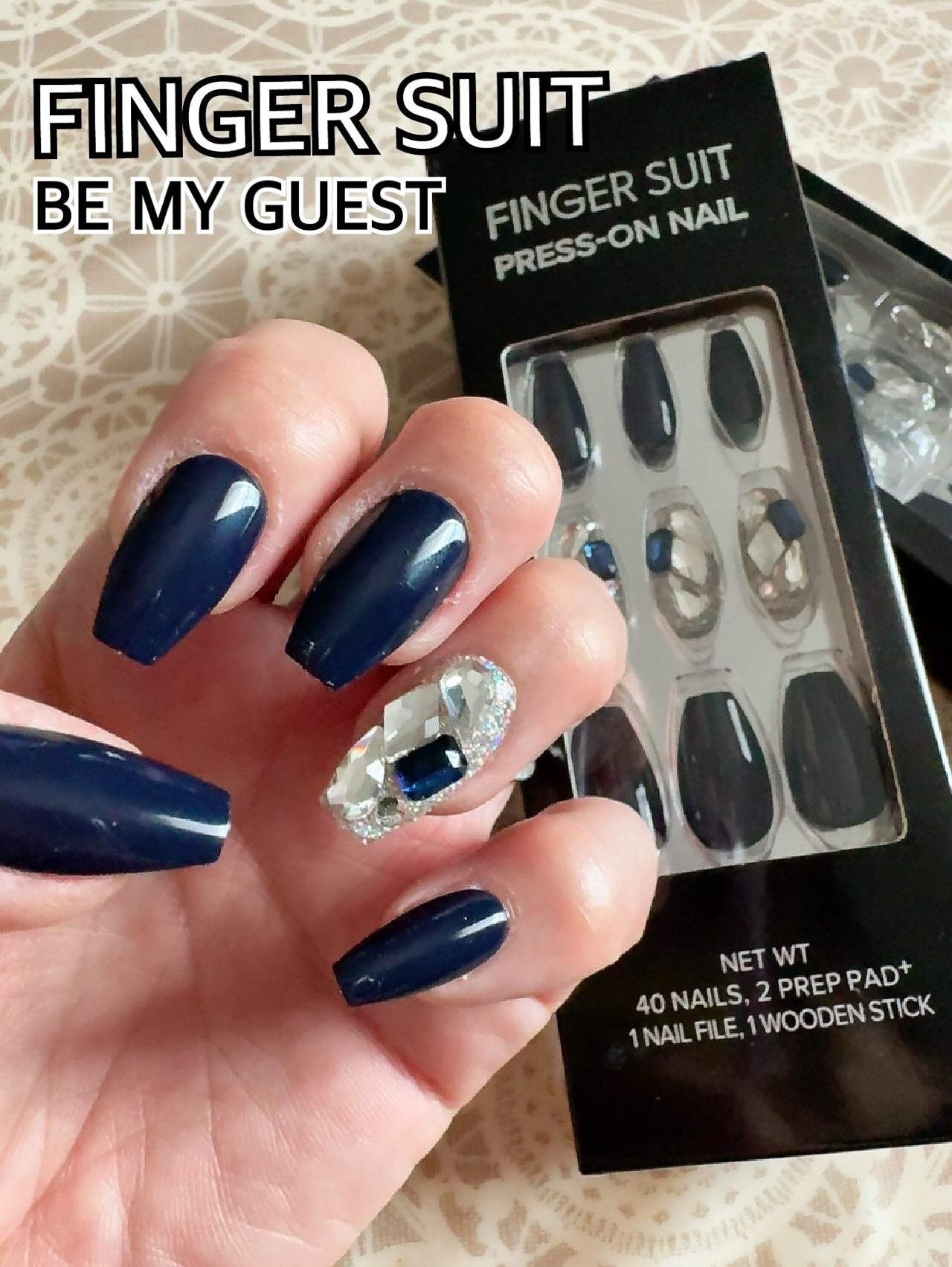 ネイルチップ(シールタイプ)/FINGER SUIT/ネイルチップ・パーツを使ったクチコミ(1枚目)