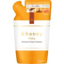 ミルキー プレシャス EX リペア シャンプー1.0 / ヘアトリートメント2.0 シャンプーつめかえ385ml/&honey/市販シャンプーの画像