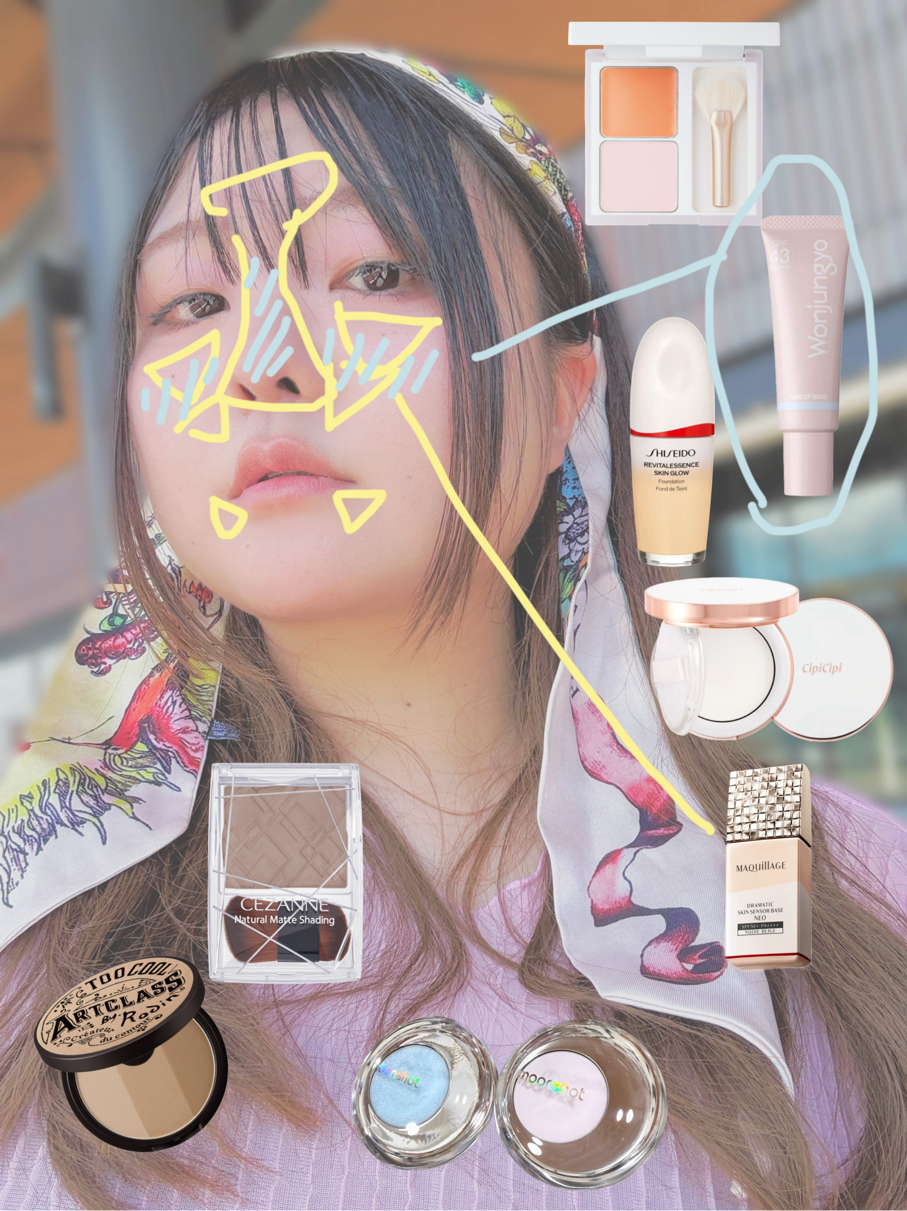 シルキースキンパウダー/CipiCipi/プレストパウダーを使ったクチコミ（2枚目）