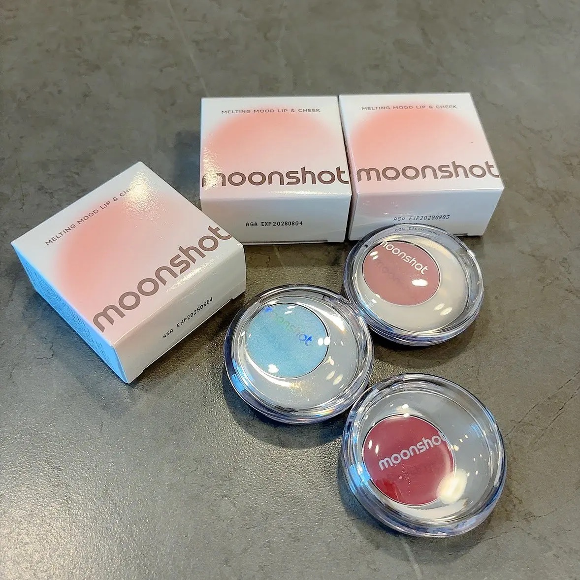 メルティングムードリップ&チーク/moonshot/ジェル・クリームチークを使ったクチコミ（2枚目）