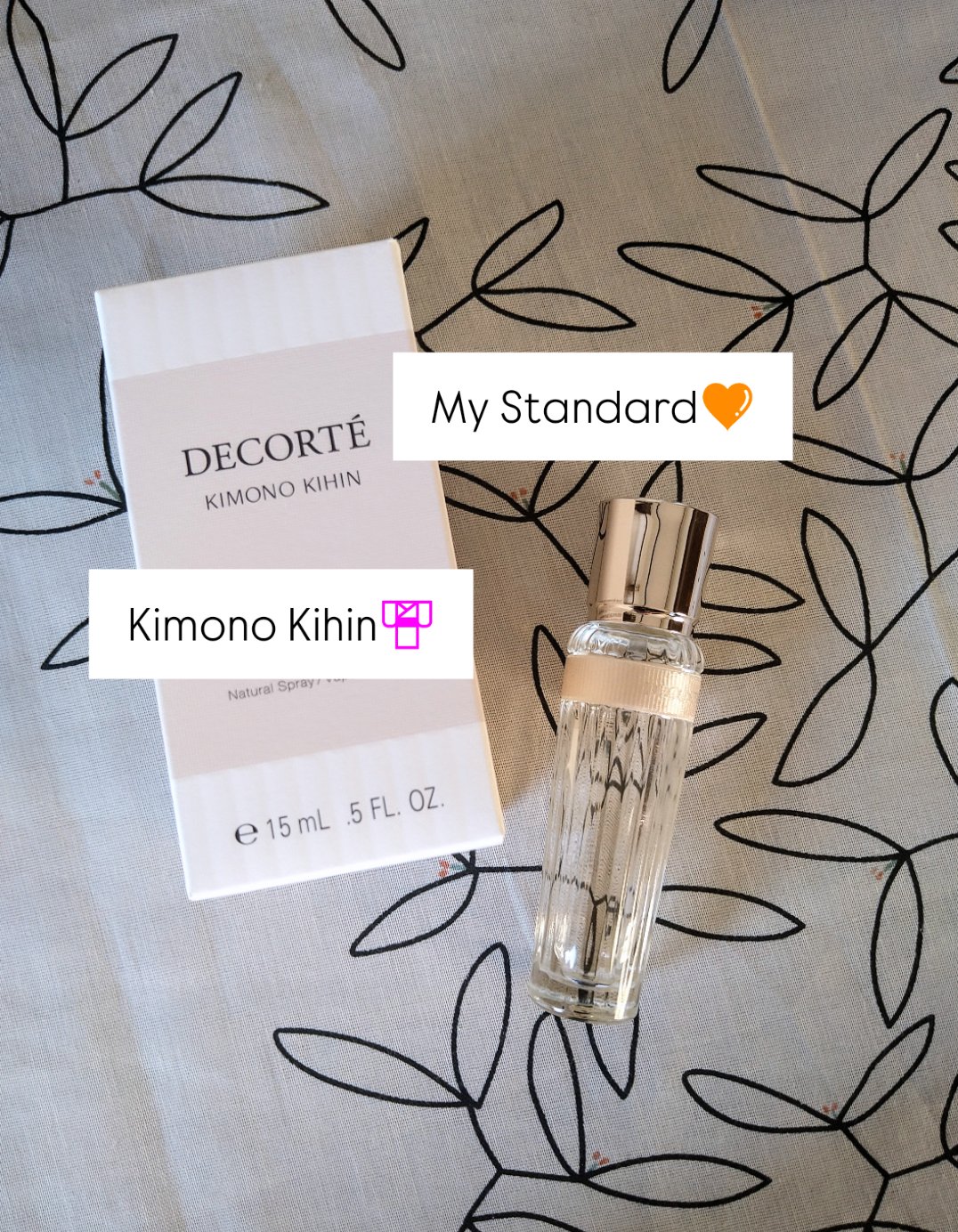 キモノ　キヒン　オードトワレ/DECORTÉ/香水(レディース)を使ったクチコミ（1枚目）