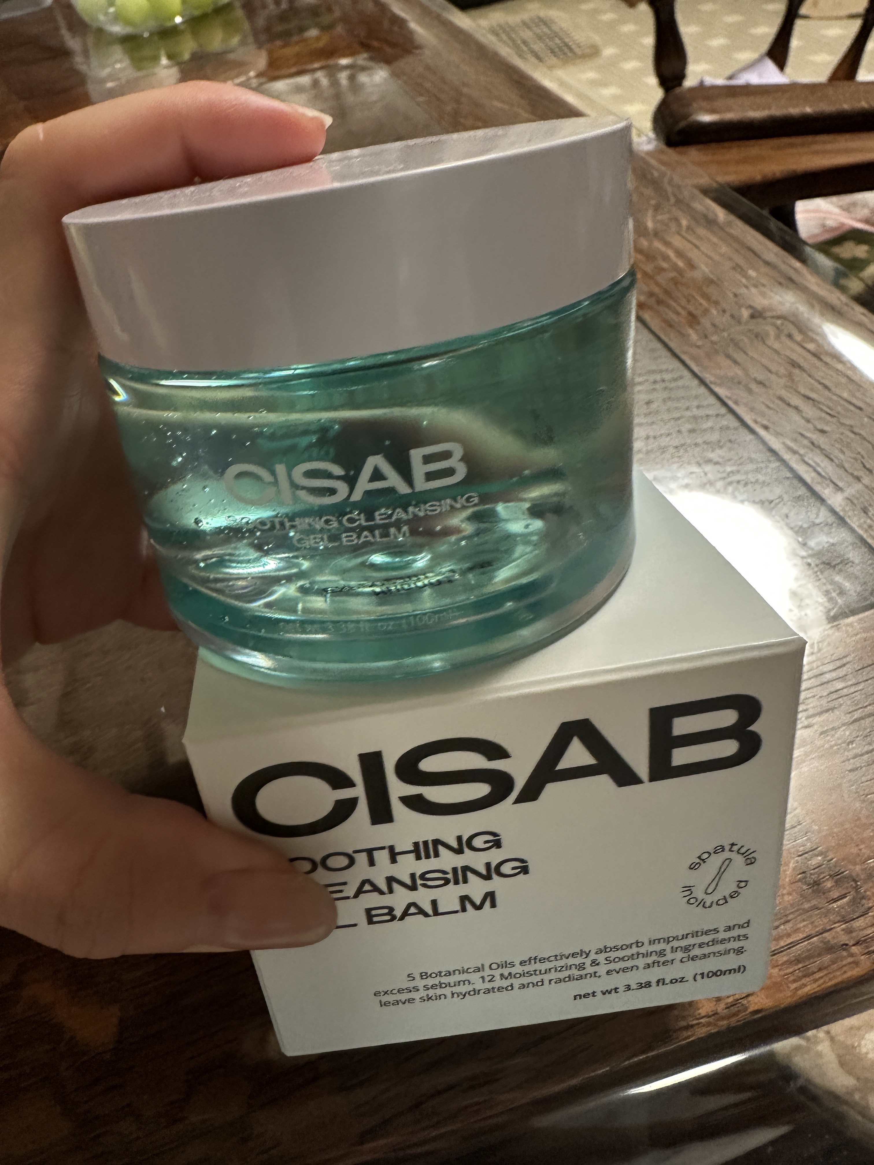 スージングクレンジングジェルバーム/CISAB/クレンジングジェルを使ったクチコミ（1枚目）