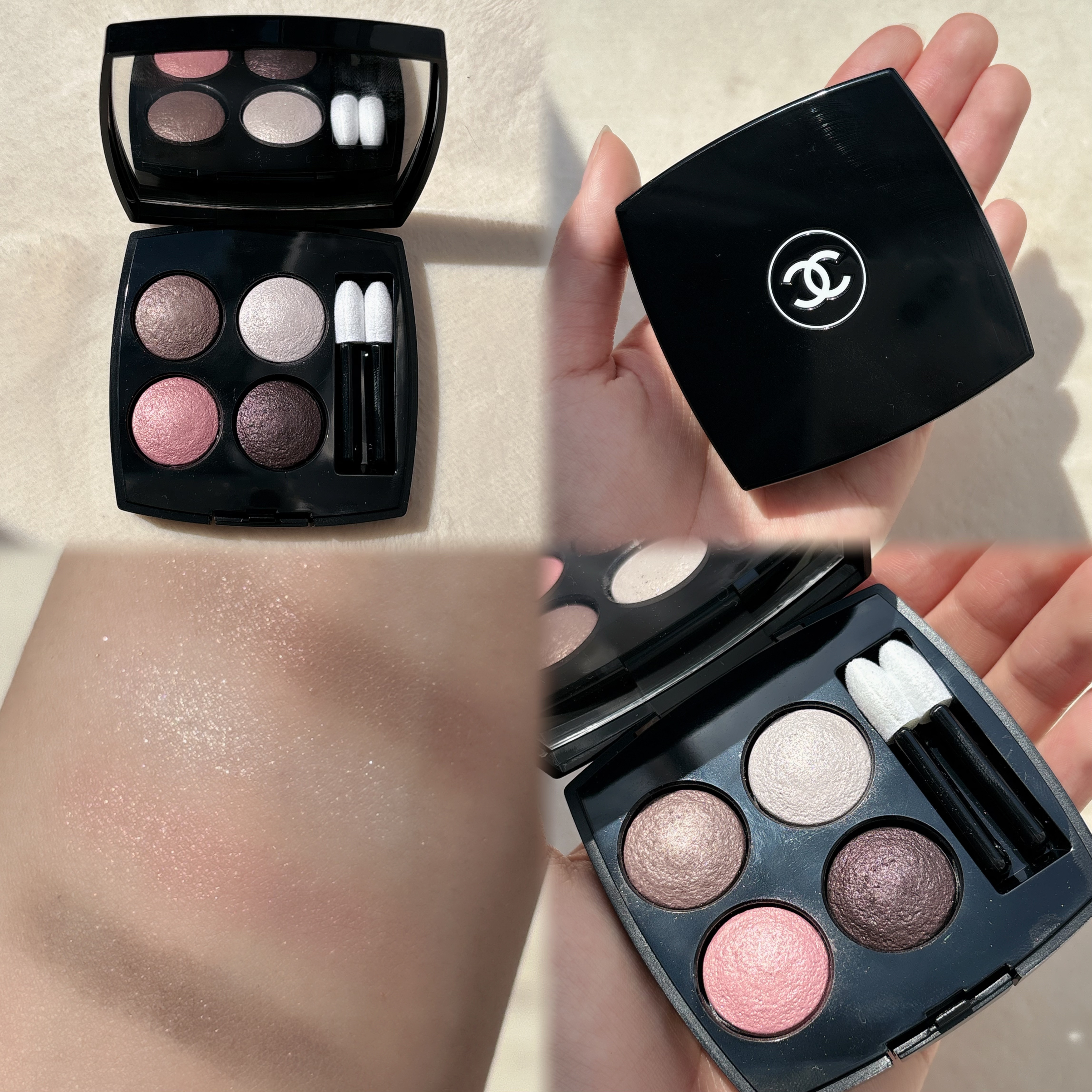 レ キャトル オンブル/CHANEL/アイシャドウパレットを使ったクチコミ（3枚目）