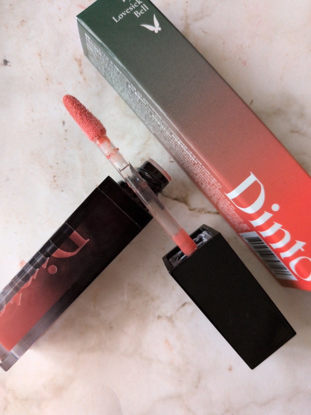 ディープキスド プランピング リップエナメル/Dinto/リップグロスを使ったクチコミ(2枚目)