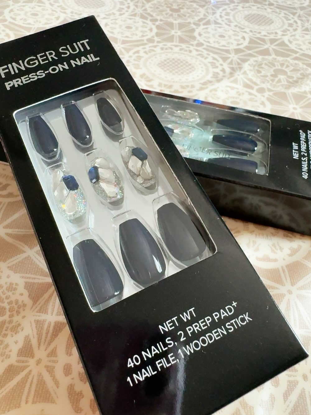 ネイルチップ(シールタイプ)/FINGER SUIT/ネイルチップ・パーツを使ったクチコミ（3枚目）