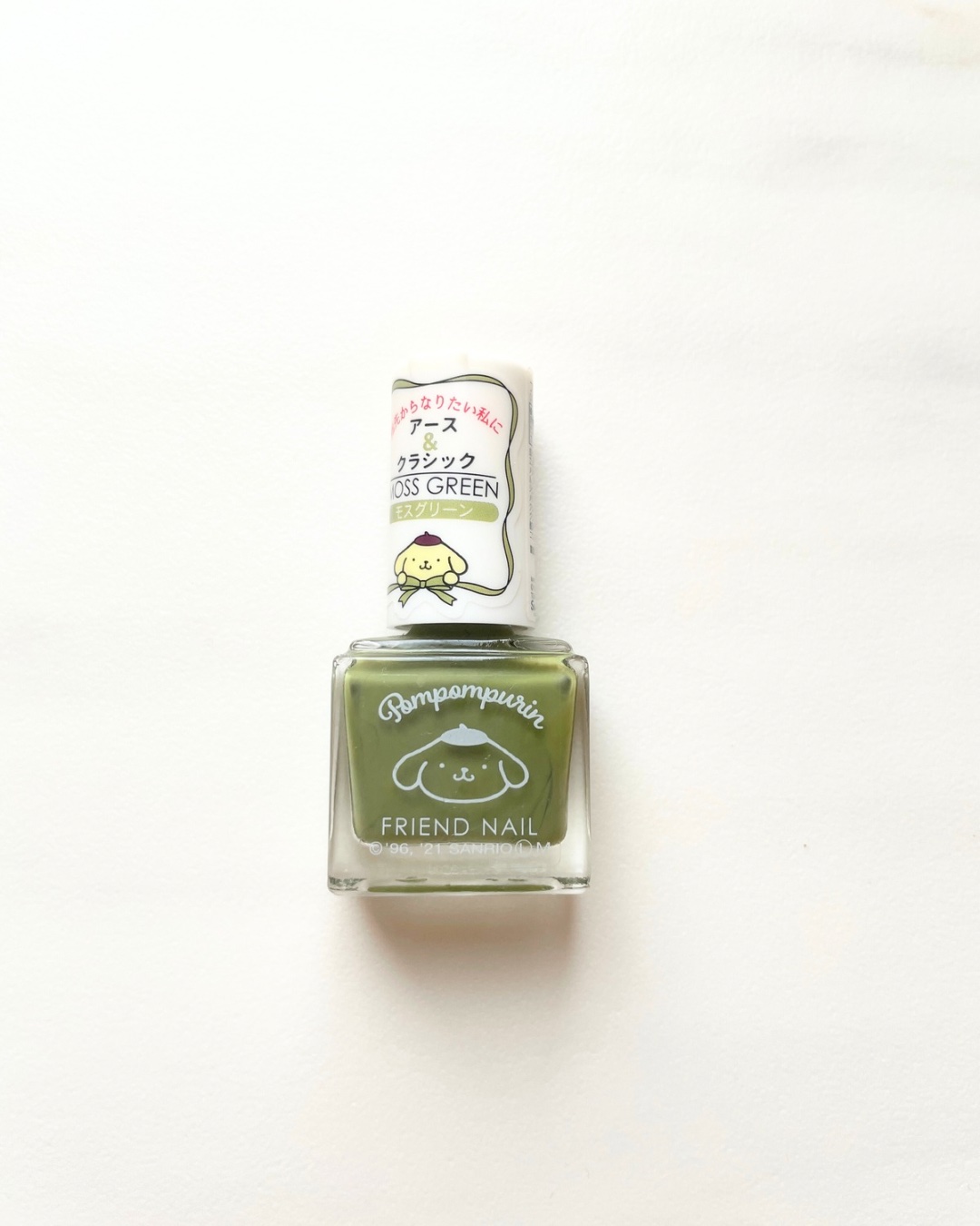 フレンドネイル(リニューアル品)	 2-26(33102)モスグリーン/DAISO/マニキュアを使ったクチコミ（2枚目）