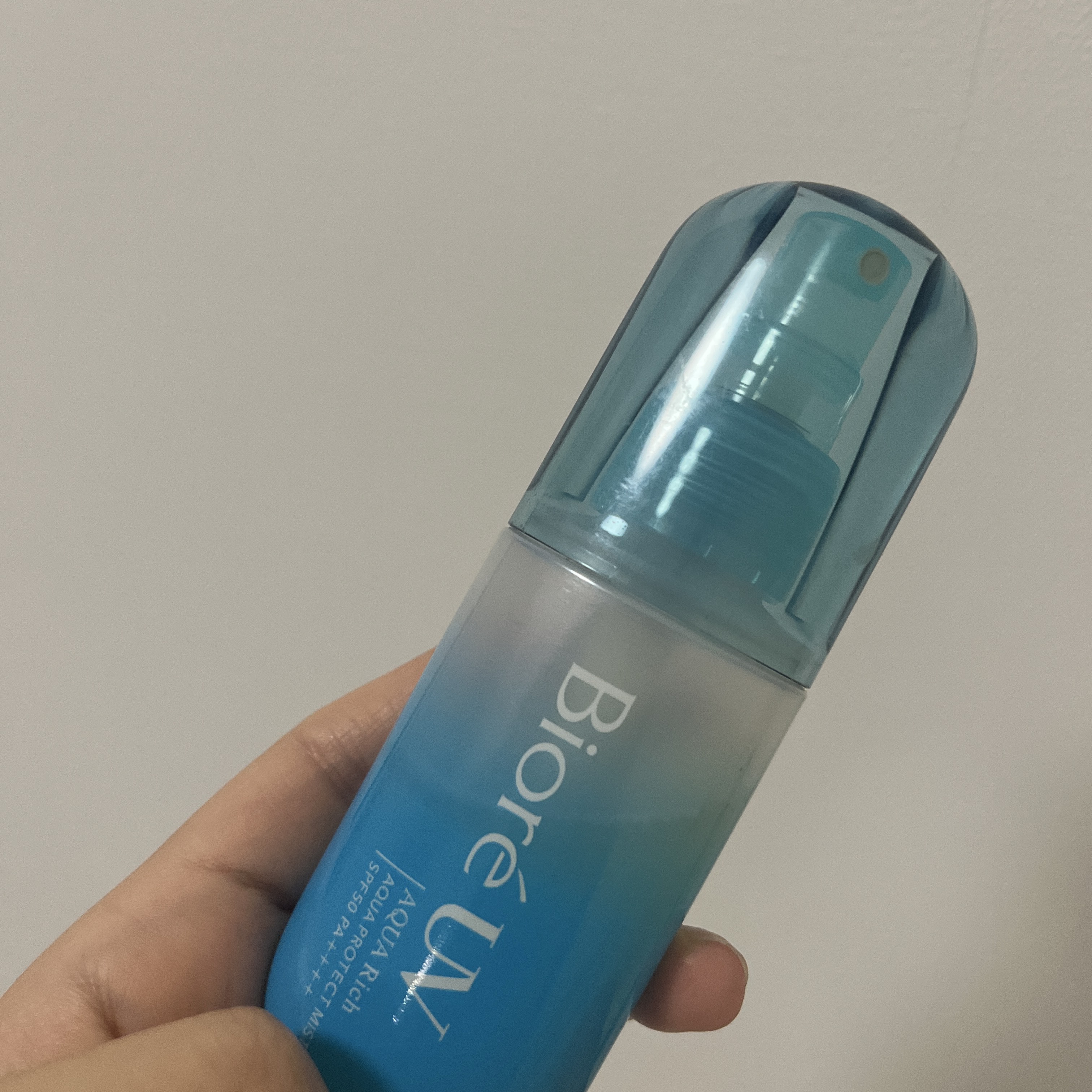 ビオレUV アクアリッチ アクアプロテクトミスト 60ml/ビオレ/日焼け止めミスト・スプレーを使ったクチコミ（1枚目）