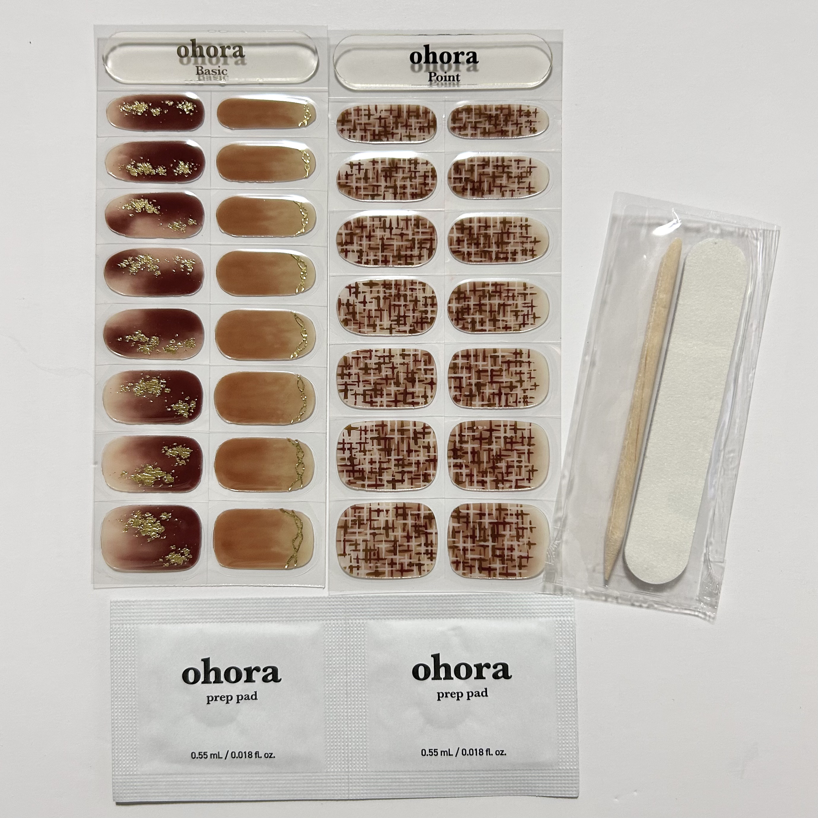 セミキュアジェルネイル（ハンド）/ohora/ネイルシールを使ったクチコミ（2枚目）