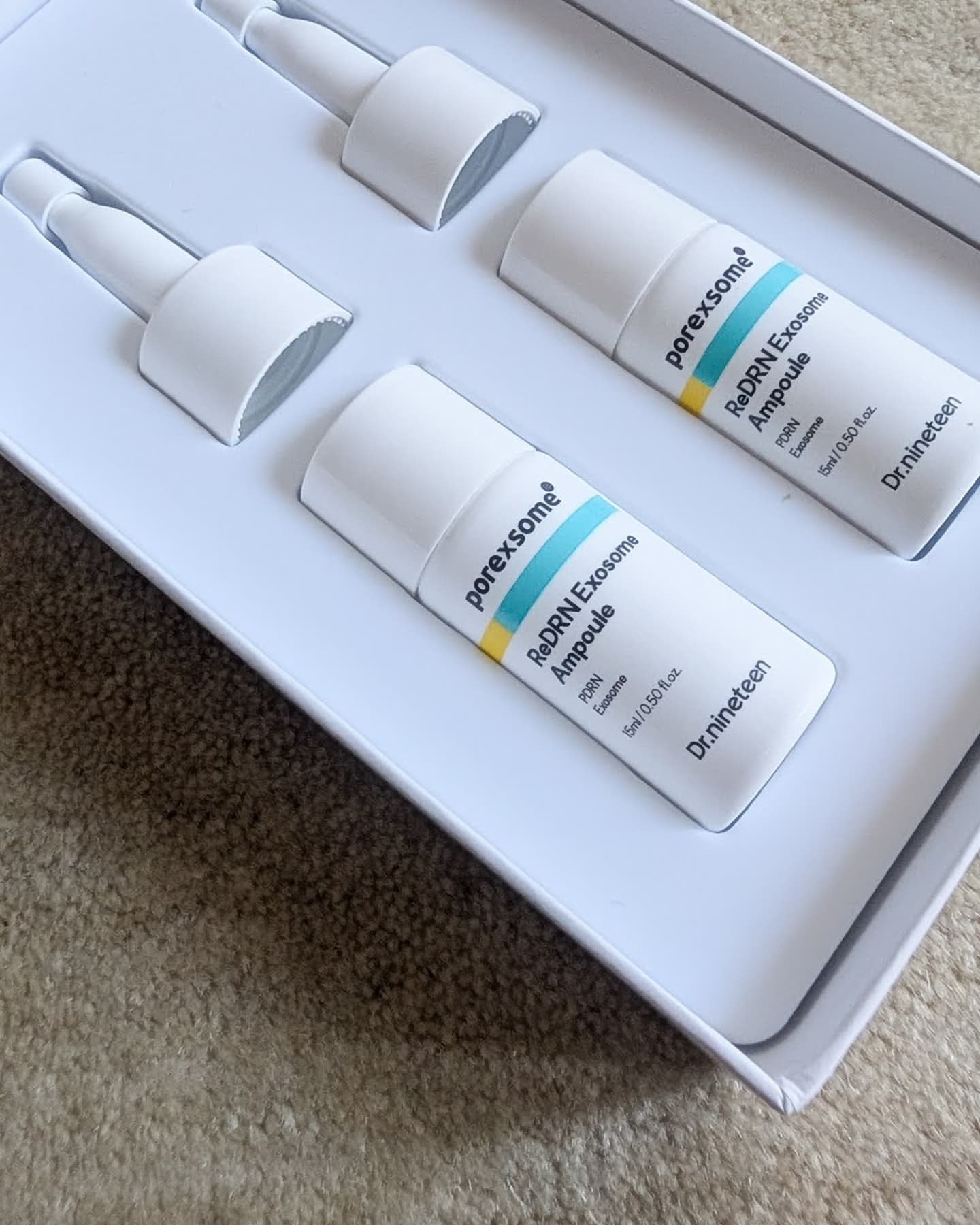 ReDRNエクソソームアンプル/Dr.nineteen/美容液を使ったクチコミ（3枚目）