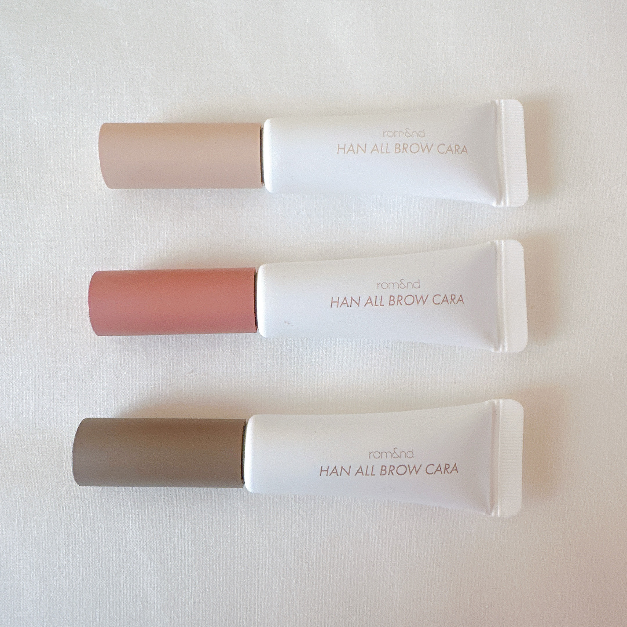 ハンオールブロウカラ/rom&nd/眉マスカラを使ったクチコミ（2枚目）