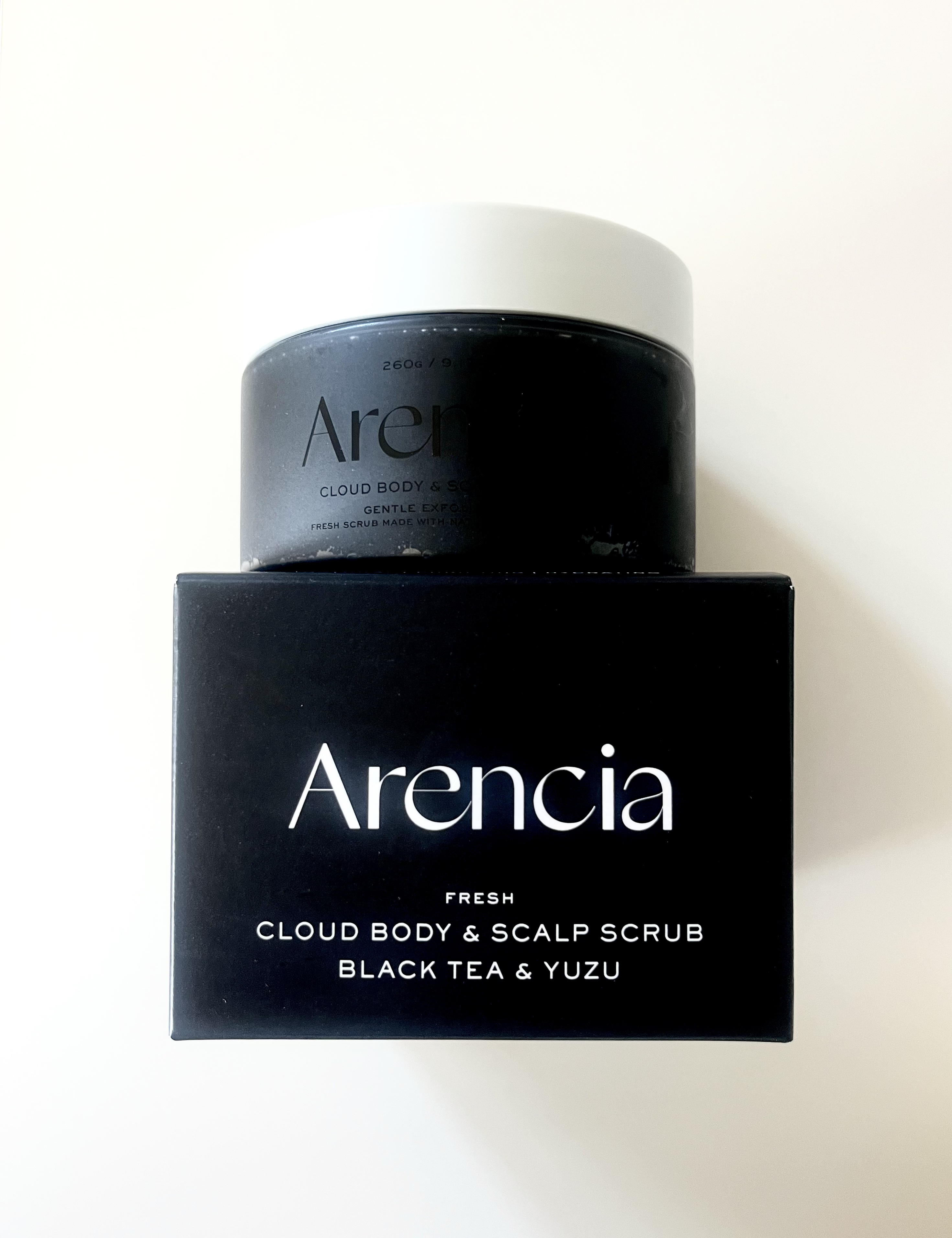 フレッシュクラウドスクラブ　ブラックティー＆ユズ/アレンシア/スクラブ・ゴマージュを使ったクチコミ（1枚目）