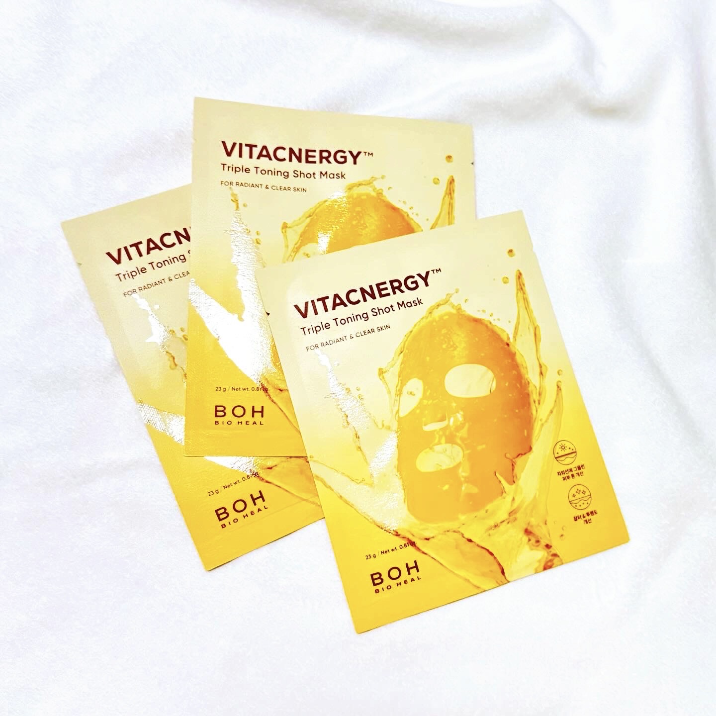 ビタシナジートリプルトーニングショットマスク/BIOHEAL BOH/シートマスク・パックを使ったクチコミ（1枚目）