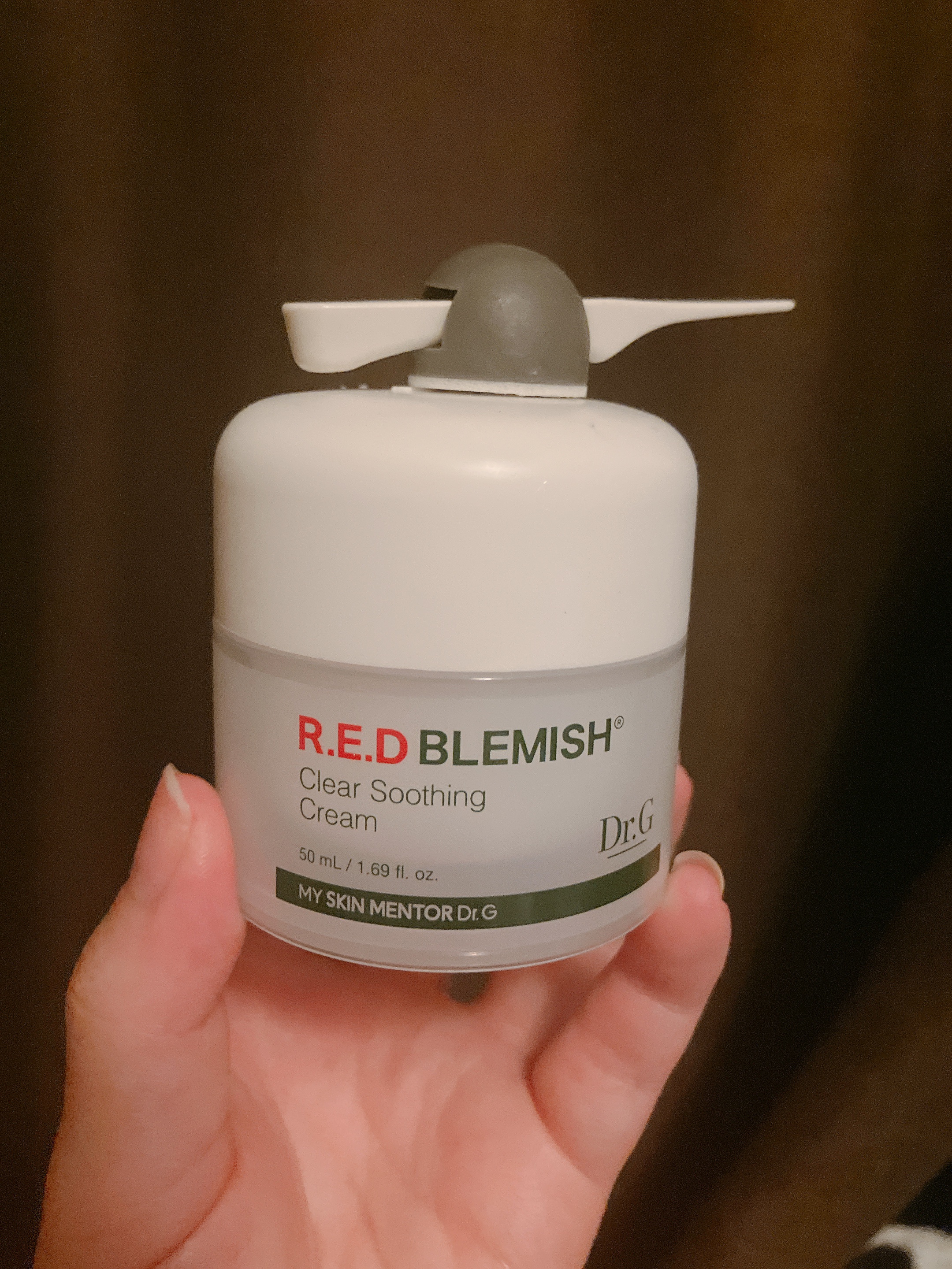 レッドブレミッシュ クリアスージングクリーム ミニサイズ付きセット【数量限定】 (本体50ml+ミニ30ml)/Dr.G/フェイスクリームを使ったクチコミ（1枚目）