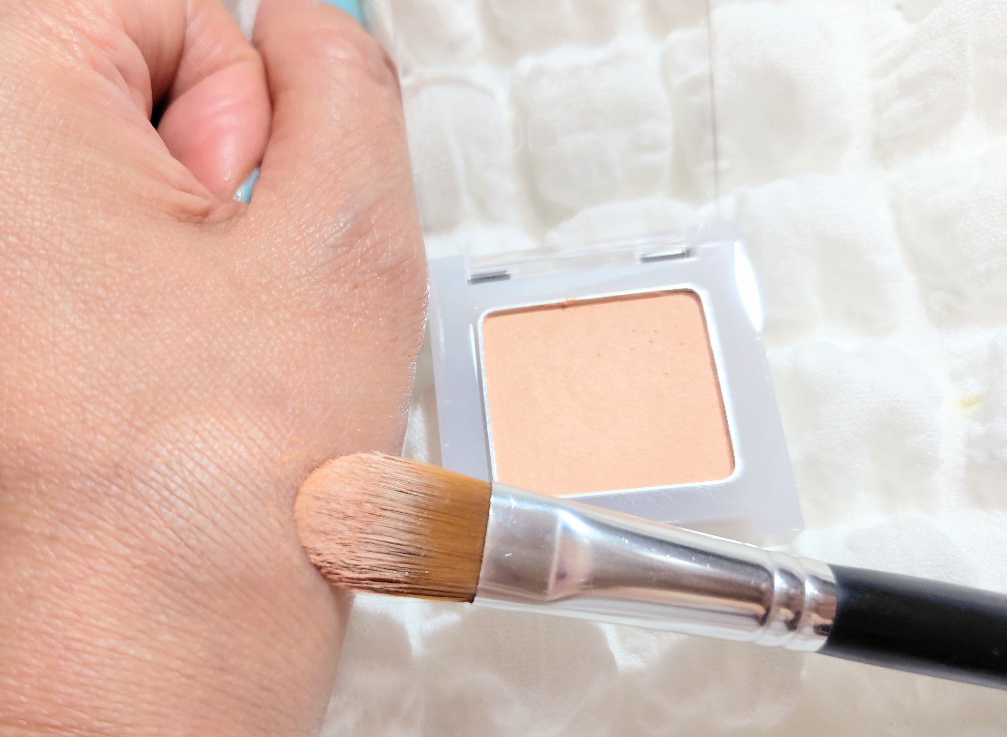 クマメンテパウダー/muice/パウダーコンシーラーを使ったクチコミ（2枚目）