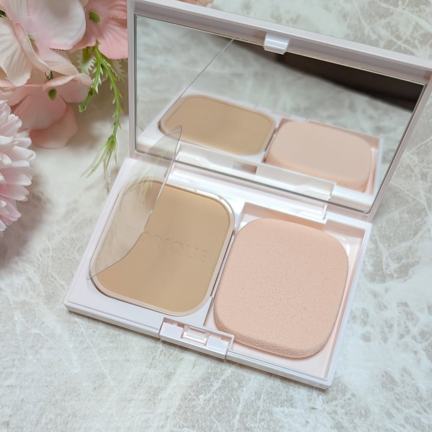 メルティセラム グロウパウダー/ESPRIQUE/パウダーファンデーションを使ったクチコミ(2枚目)