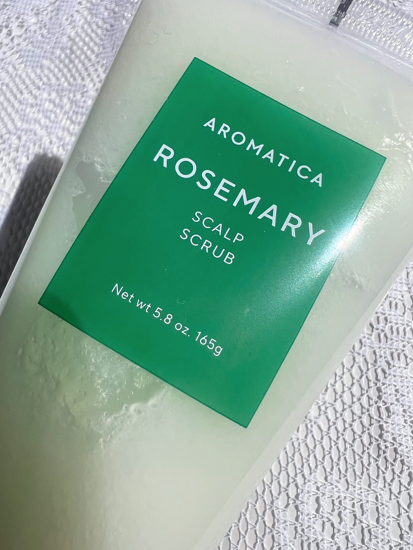 ローズマリー スカルプ スクラブ/AROMATICA/ヘッドスクラブを使ったクチコミ(1枚目)