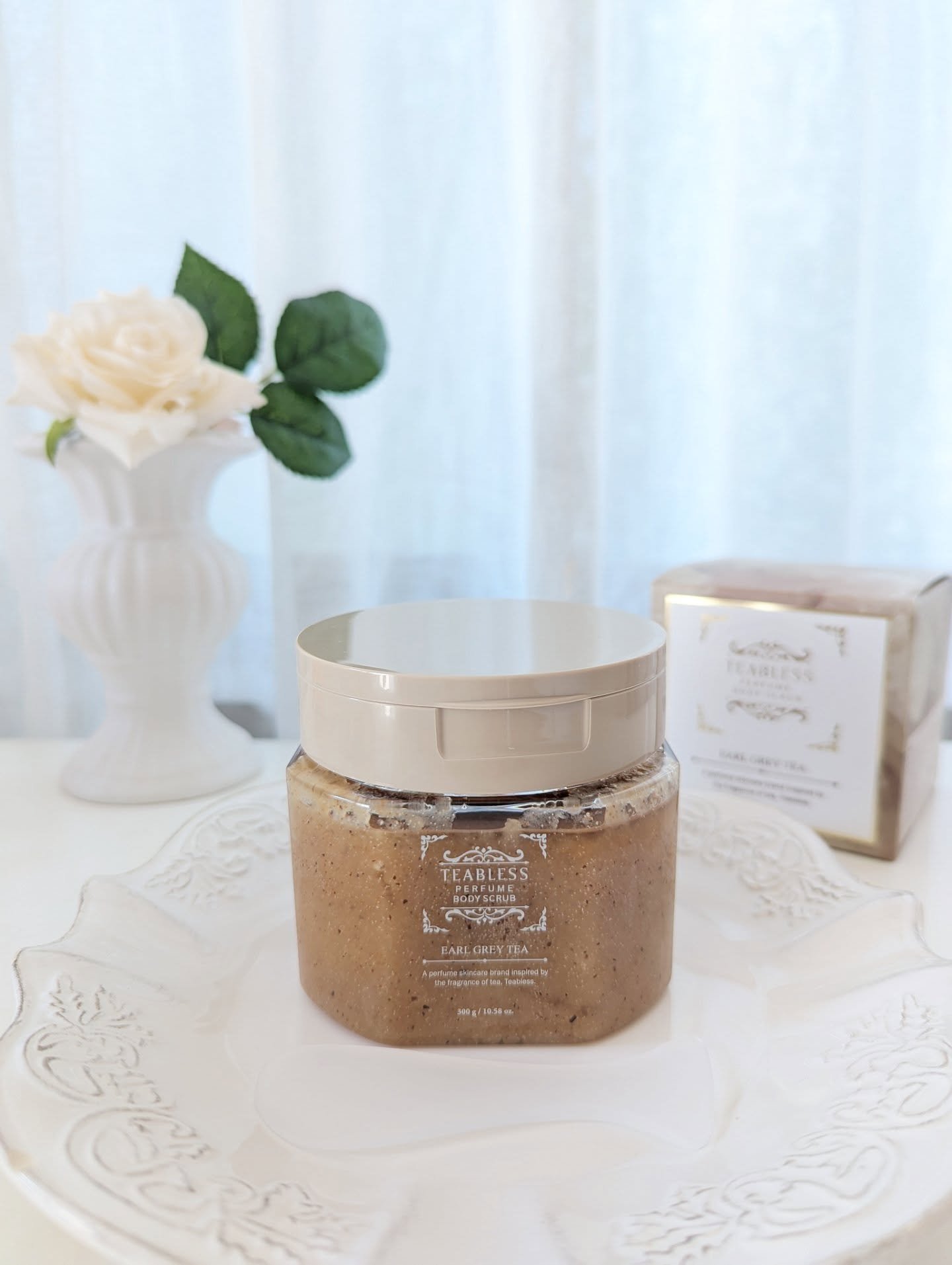 アールグレイティージャム ボディスクラブ/TEABLESS/ボディスクラブを使ったクチコミ（2枚目）