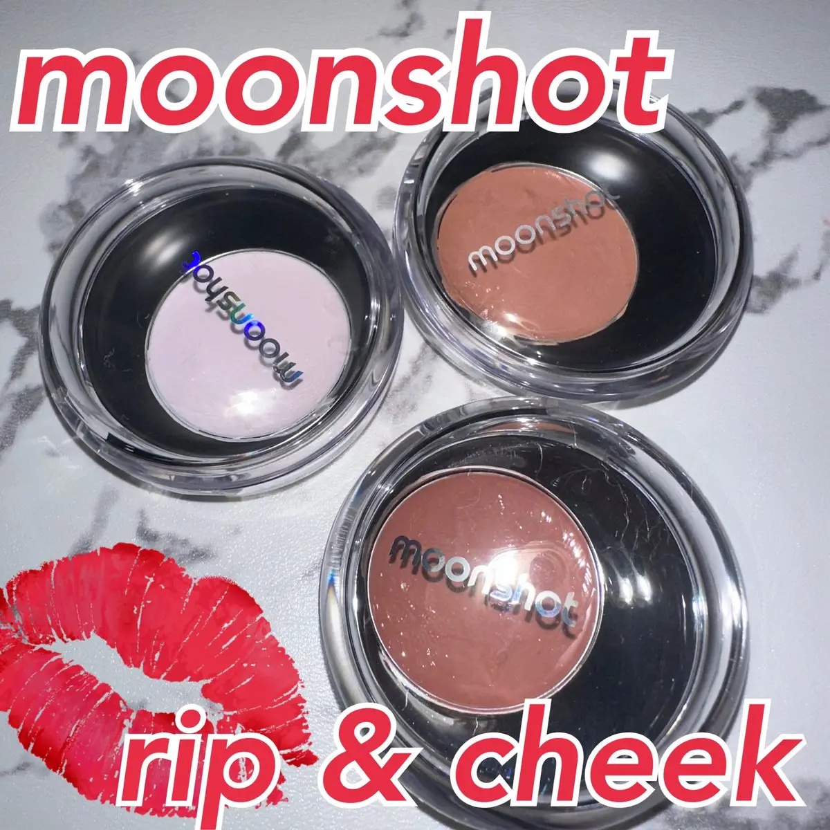 メルティングムードリップ&チーク/moonshot/ジェル・クリームチークを使ったクチコミ（1枚目）