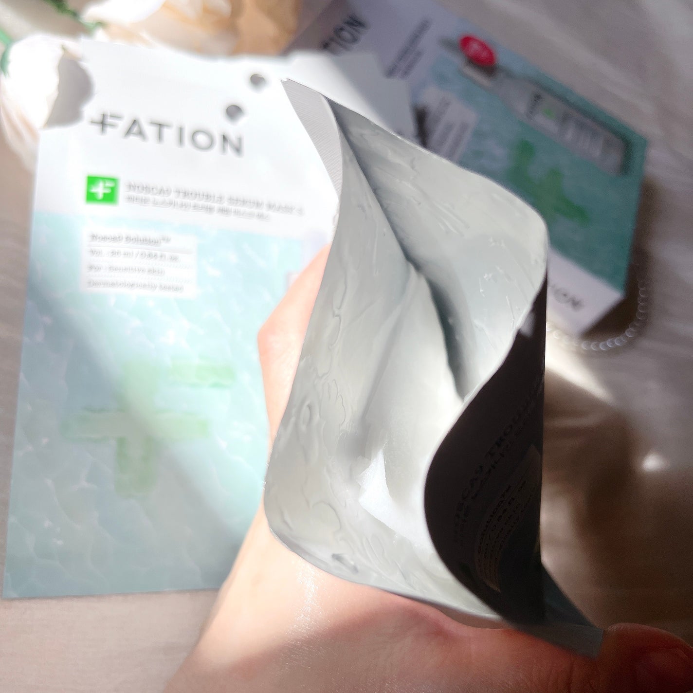 ノスカナイン T セラムマスク S/FATION/シートマスク・パックを使ったクチコミ(3枚目)