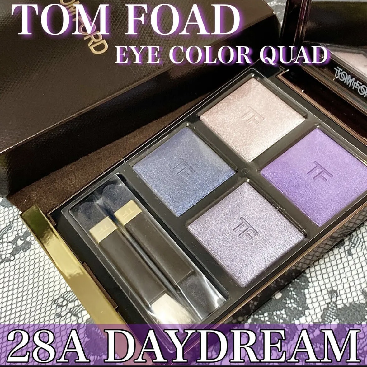 アイ カラー クォード/TOM FORD BEAUTY/アイシャドウパレットを使ったクチコミ（2枚目）