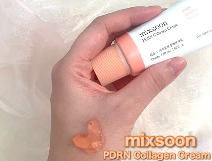 PDRN Collagen Cream/mixsoon/フェイスクリームを使ったクチコミ(1枚目)