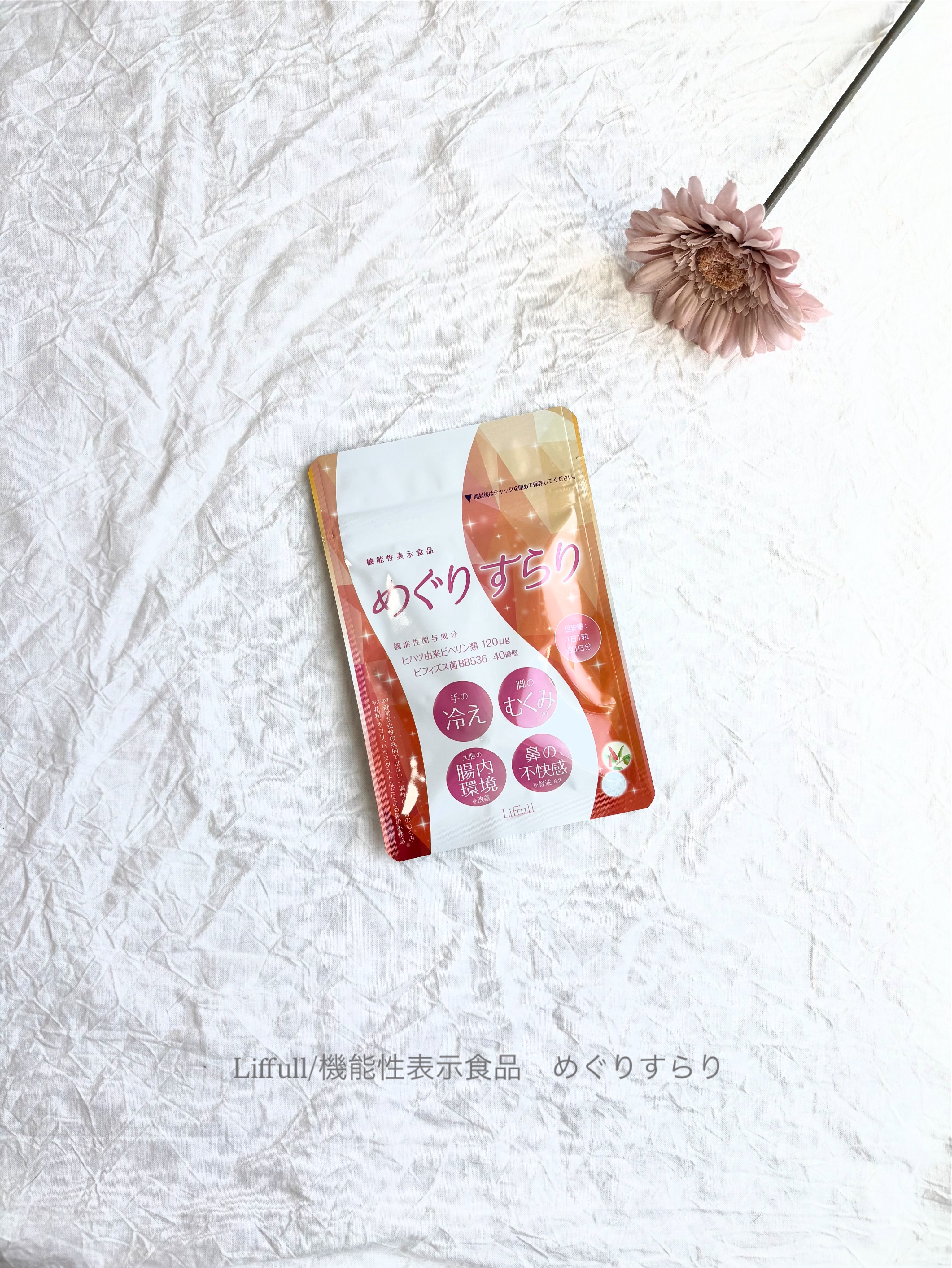 めぐりすらり/河野メリクロン/健康サプリメントを使ったクチコミ（1枚目）