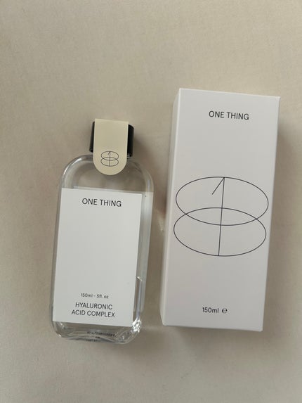 ヒアルロン酸化粧水/ONE THING/化粧水を使ったクチコミ(1枚目)