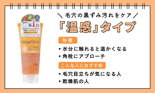 温感タイプの解説