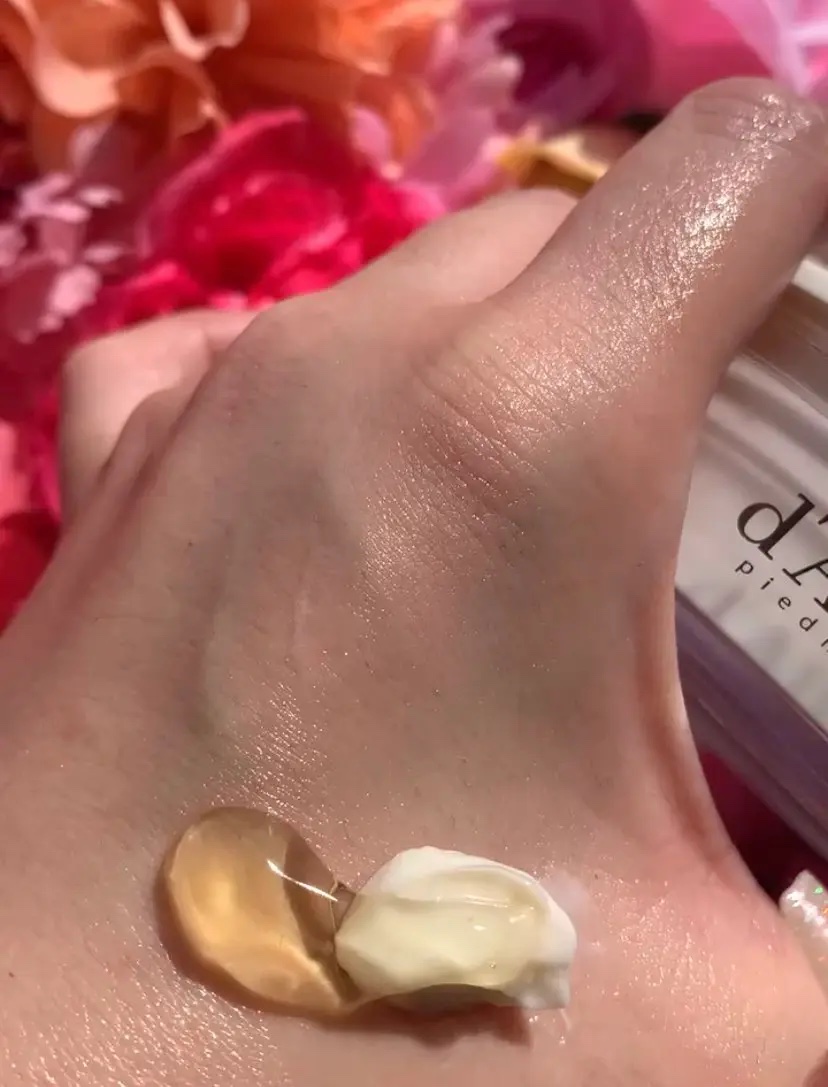 ホワイトトリュフダブルセラムアンドクリーム/ダルバ/フェイスクリームを使ったクチコミ（3枚目）