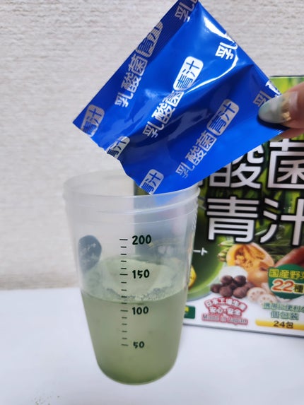 beautifulcosme⭐フォロバ100 on LIPS 「ジャパンギャルズ乳酸菌+青汁内容量:72g(3g×24包)青汁..」(5枚目)
