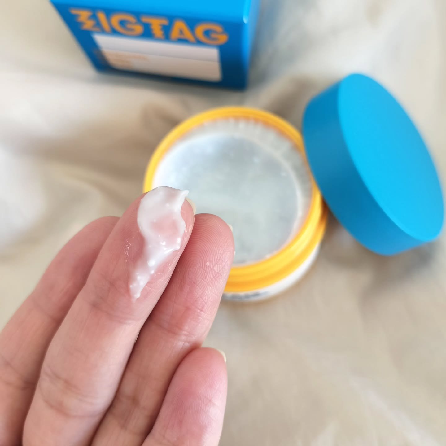 セラチオール クラッシュ クリーム/ZIGTAG/フェイスクリームを使ったクチコミ（3枚目）