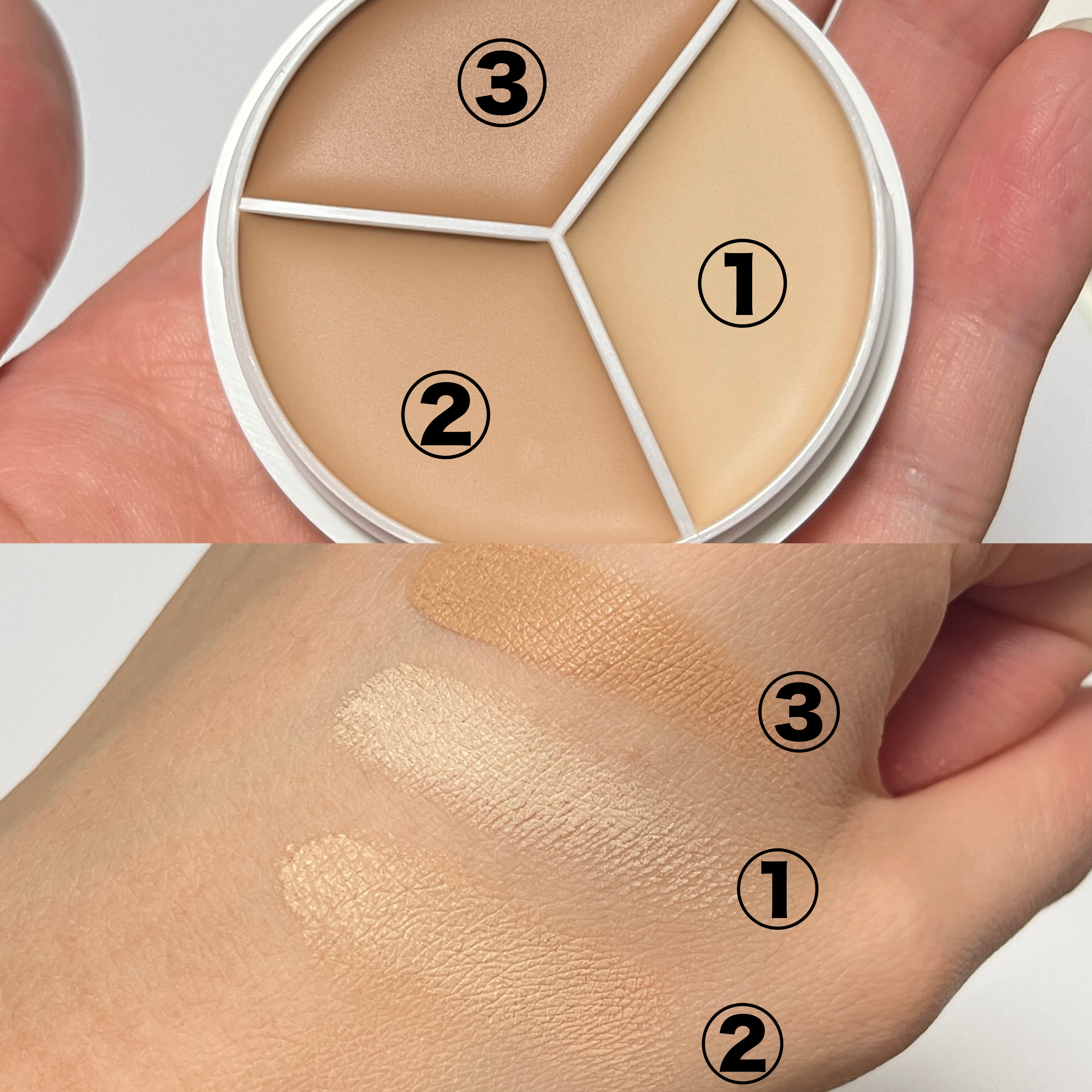 カバーアッププロコンシーラー/TFIT/パレットコンシーラーを使ったクチコミ（3枚目）