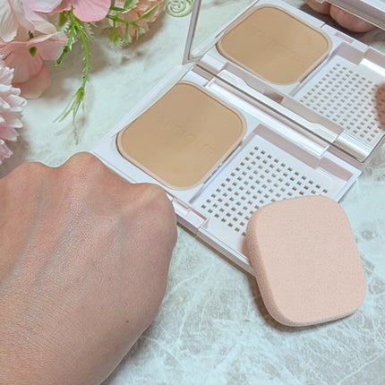 メルティセラム グロウパウダー/ESPRIQUE/パウダーファンデーションを使ったクチコミ(4枚目)