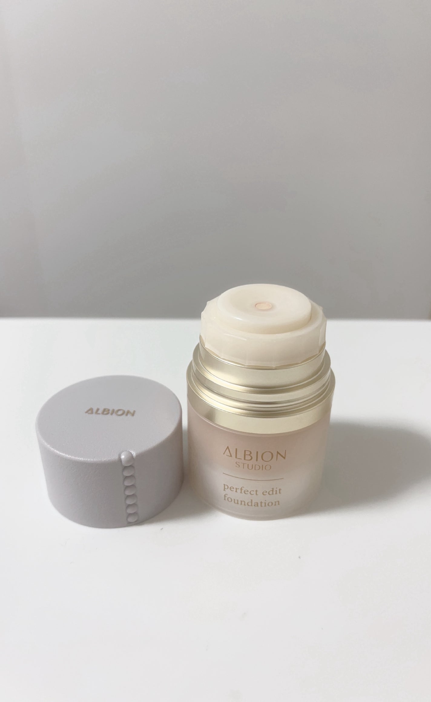 アルビオン スタジオ パーフェクトエディット ファンデーション/ALBION/クリーム・エマルジョンファンデーションを使ったクチコミ(2枚目)