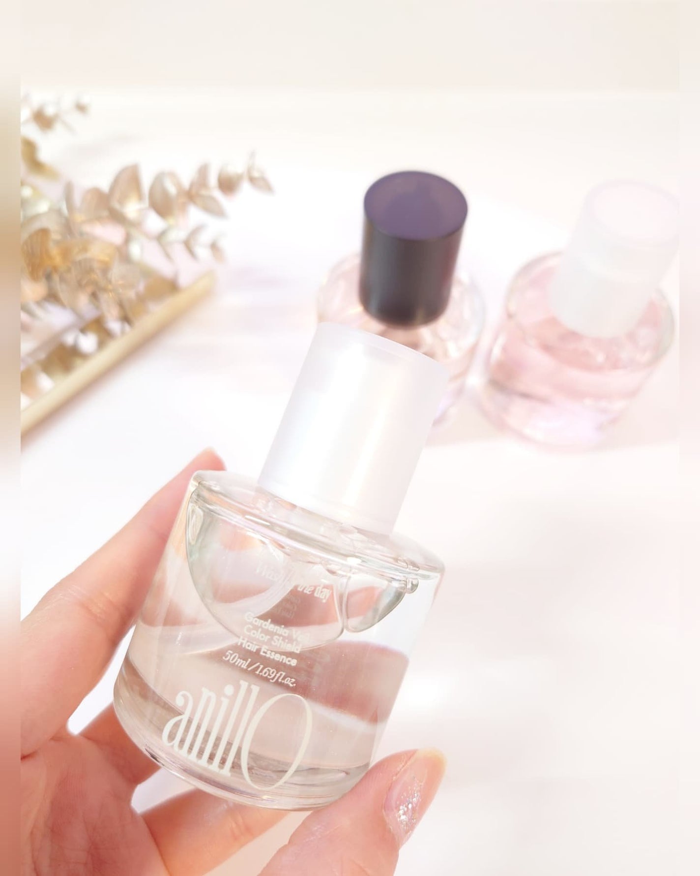 ロージーナイトヘアエッセンス/ANILLO/ヘアオイルを使ったクチコミ(3枚目)