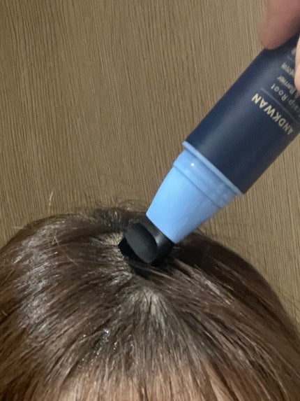 Scalp Root Calm & Barrier(コンブ一体型+リフィル セット)/ANDKWAN/スカルプブラシを使ったクチコミ(3枚目)