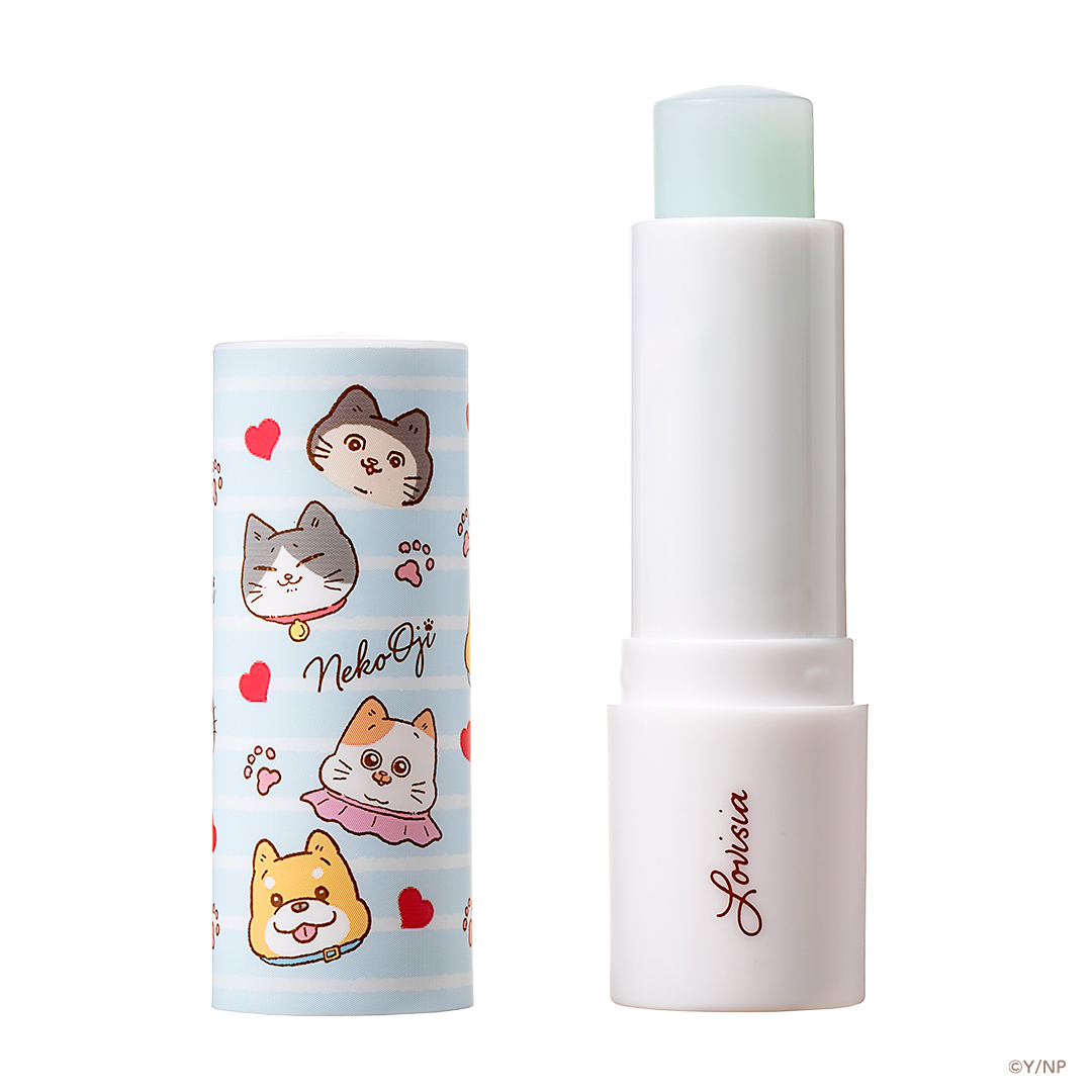 Lovisiaねこに転生したおじさんリップクリーム 集合（ブルーベリーの香り） / ラヴィジア