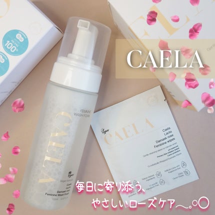 フェミニンウォッシュフォーム/CAELA/ボディソープを使ったクチコミ(1枚目)