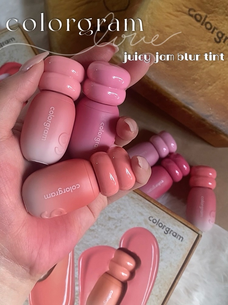 カラーグラム ジューシージャムブラーティント/Colorgram/リップティントを使ったクチコミ（1枚目）