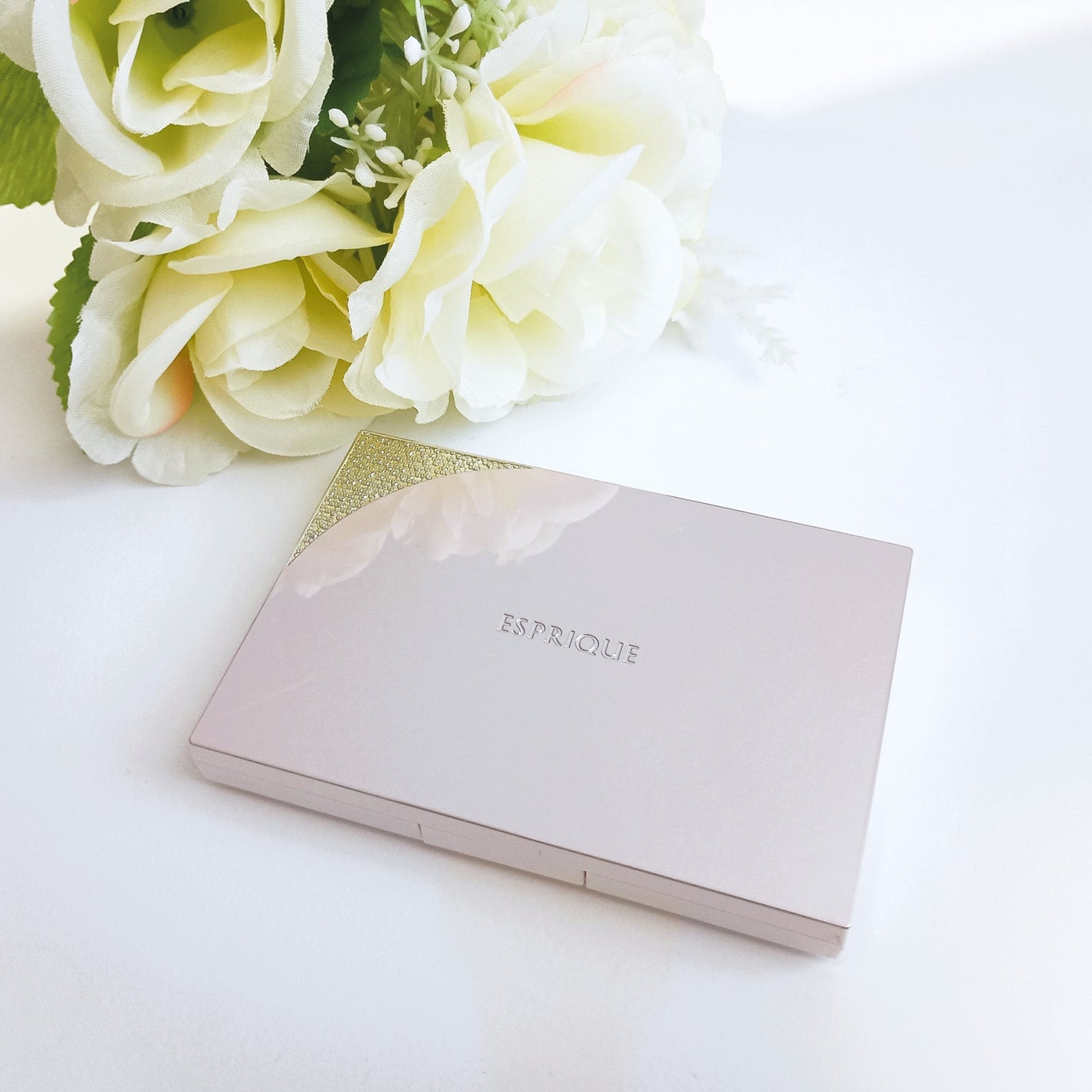 メルティセラム グロウパウダー/ESPRIQUE/パウダーファンデーションを使ったクチコミ(1枚目)