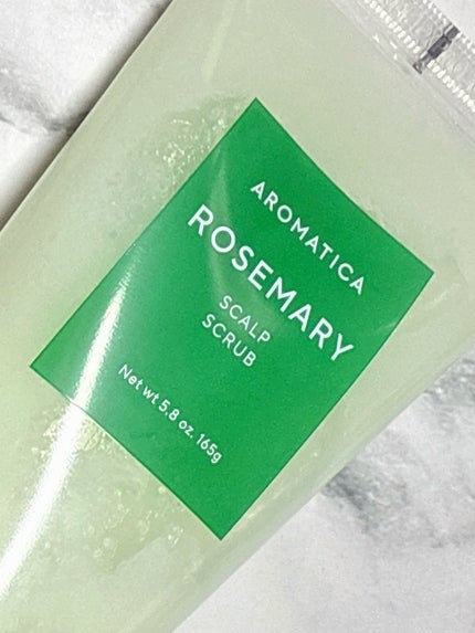 ローズマリー スカルプ スクラブ/AROMATICA/ヘッドスクラブを使ったクチコミ(3枚目)
